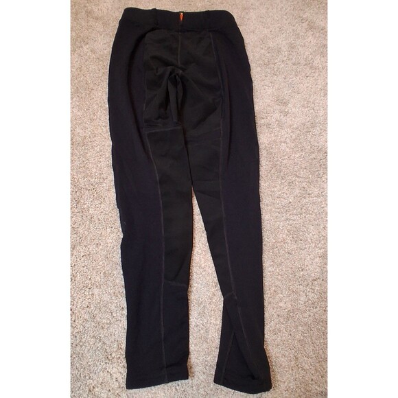 Kerrits Kids Equestrian Pants Tights Solid Black Size L Knee Patch - Picture 4 of 10